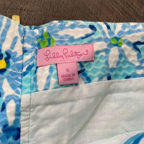 LILLY PULITZER Floral Skirt